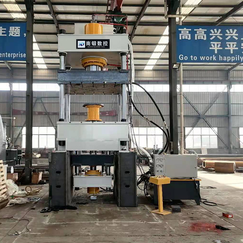 400吨四柱油压机不锈钢金属拉伸成型液压机海洋之神8590